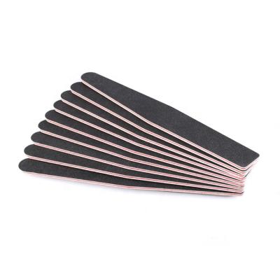 China High Quality and Durable FOCSTAR 17.8cm 100/180 Grit Nail Damping Files Lined Sides Emery Boards Manicure Tools (BT5004) for sale