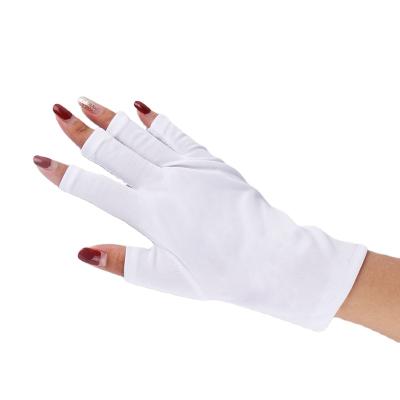 China 2021 Professional New Product Skin Protection FOCSTAR Anti UV Protective Gloves For Nail Art UV Light Lamp Manicures (BTB051) for sale