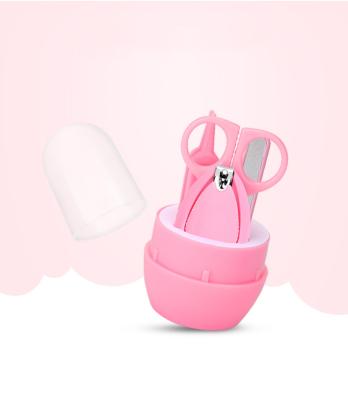 China Baby nail care. Cute Manicure Kit Infant Safety Nail Cutter Baby Manicure Set (BTG004) FOCSTAR 4pcs Baby Kids for sale