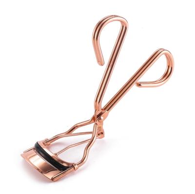 China FOCSTAR High Quality 4 Pieces Stainless Steel Eyelash Curler Rose Gold Eyelash Applicator Eyebrow Tweezer Set (BT3013) for sale