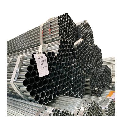 China 2021 new product of structure pipe 1.5 inch round steel pipe erw steel pipe for sale