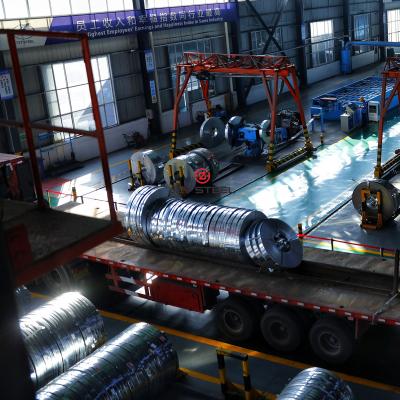 China Pipe Making Cold Rolled SGCC/CGCC/Q235 Split Coil Galvanized Steel Strip In Roll Metal Strip for sale