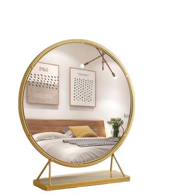 China Wholesale Modern Lighted Standing LED Cosmetic Mirror Wall Makeup Mirror for sale