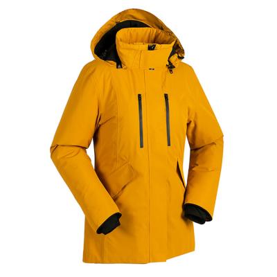 China Waterproof Women's Outdoor Light Weight Stripper Parka Ladies Padded Hooded Parka for sale