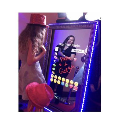 China SDK 55 Inch Best Price DIY Mirror Portable Photobooth Selfie Digital Wedding Photo Booth Machine for sale