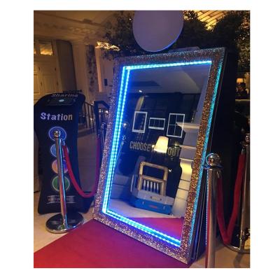 China SDK 55 inch magic interactive selfie photo mirror booth machine for party or wedding for sale