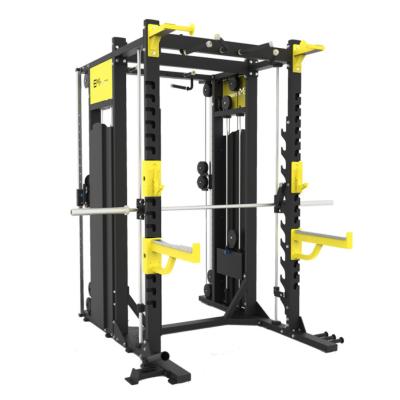 China Commercial Equipment Smith Machine Squat Rack Functional Bodybuilding Machine Gym Equipment for sale