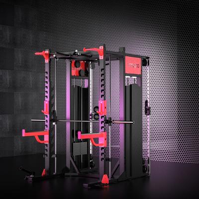 China Universal Manufacturer Fitness Equipment Multifunctional Rack Squat Racks, Multi Gym with Squat Rack for sale