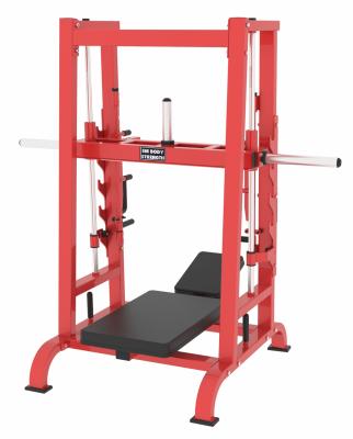 China Weight Lifting Gym Equipment Commercial Squatting Equipment Use Squat Leg Press Notching Machine Plate Loaded Gym for sale