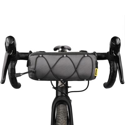 China Durable Rhinowalk 2.4L MTB Gravel Bike Handlebar Bag Bicycle Motorcycle Cycling Front Roll Up Bikepacking For Road Bike for sale