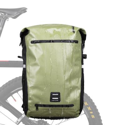 China 100% Waterproof Waterproof Bicycle Pannier Backpack Bike Rhinowalk Pannier Luggage Bag Tarpaulin Cycle Back Pack for sale