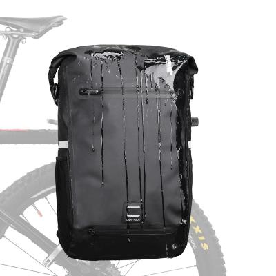 China 100% 2022 New Rhinowalk Bike Pannier Waterproof Pannier Bicycle Backpack Cycle Baggage Bag Cycle Rear Packs for sale