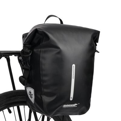 China Wholesale 100% Waterproof Electric Bicycle Travel Bag Pannier Rhinowalk Rear Saddle Bag for sale