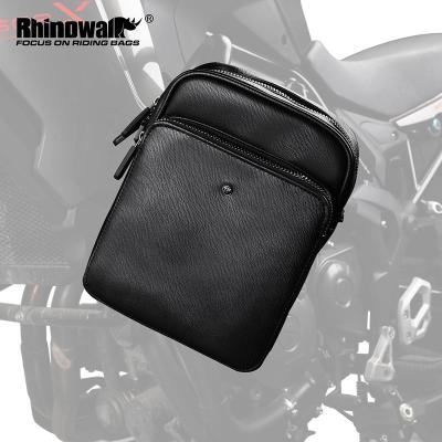 China Water Resistant Rhinowalk Motorcycle Handlebar Bag PU Motorcycle Bag Rear Seat Bag Front Fork Leather Bag for sale