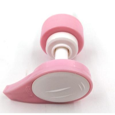 China Spill No Plus New Customize 33/410 Soft Plastic Screw Lotion Pump Head For Shampoo for sale