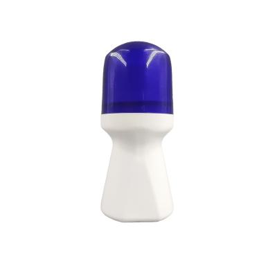 China Selling Personal Care 50ML PP Cosmetic Hot Roll Deodorant Plastic Bottle With SCREW LID for sale