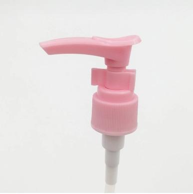 China Non Spill Customized Pink Plastic Lotion Pump 20/410 Clip For Bottles Shampoo Pumps Suppliers Hand High Quality Wholesale Dispenser for sale