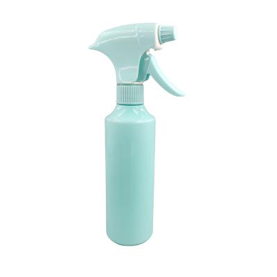 China Non Spill Blue Continuous Sprayer 350ML Degradation High Quality Mist Sprayer Plastic Disinfection Trigger Light Vapor Continuous Spray for sale