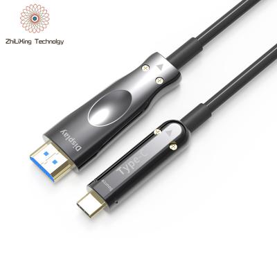 China car type c to hdmi cable mobile to tv usb 3.0 android to hdmi 2.0 cabl a hdr 20 tipo c mini pc hdmi 2.0 meters 5m 50m for sale