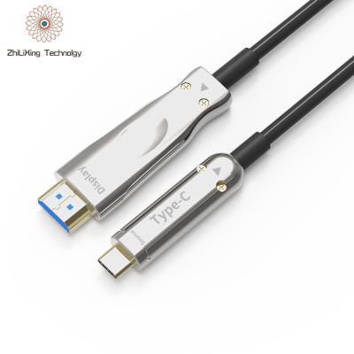 China hdmi cable car USB-c DP to mini to hdmi 2.0 usbc tipo c to hdmi mobile to tv aoc usb 3.0 android to hdmi fiber 5m 10m 20m 30m 50m for sale