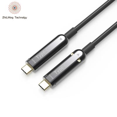 China High Speed ​​3m 5m 10m 20m 30m High Speed ​​3m 5m 10m 20m 30m Fiber Optic Cable 4k Male Car DP 1.4 Type C AOC For TV Audio Game for sale