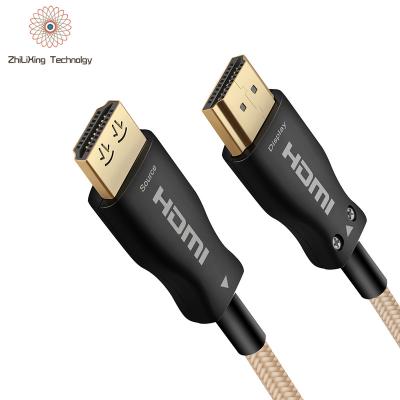 China HOT SALE 3D car hdmi cable 2.0 HDMI 2.1 fiber cable 1m 1.5m 3m 5m 10m 15m 20m 25m 50m 100m 1080p 4k 8k for TV PC for sale