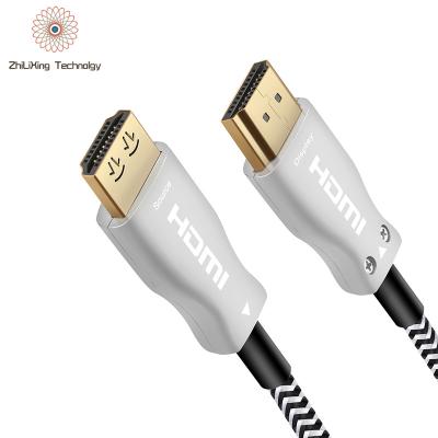 China HOT SALE 3D car hdmi cable 2.0 HDMI 2.1 fiber cable 5m 10m 15m 20m 25m 50m 100m 1080p 4k 8k for TV PC for sale