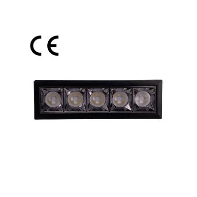 China Embedded CE LED Nuggets Recessed Downlight 5 Cell, Architectural Cluster Downlight, 15 Watt, 220-240VAC, 1200LM, CRI90, DALI Dimmable for sale