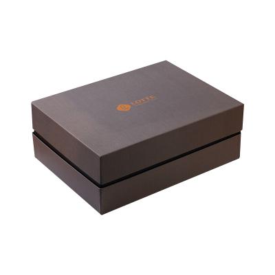 China Recycled Materials Wholesale Custom Luxury Hard Cardboard Gift Lid and Raw Paper Box for sale