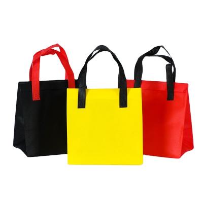 China Customized Promotional Non Woven Reusable Plastic Eco Friendly Custom Handled Printing PP Logo Shopping Bag for sale