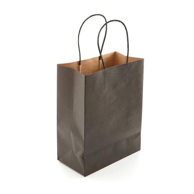 China Recyclable Paper Bag Custom Printing Logo Printed Packaging Shopping Pink And Black Paper Bag Manufacturers for sale