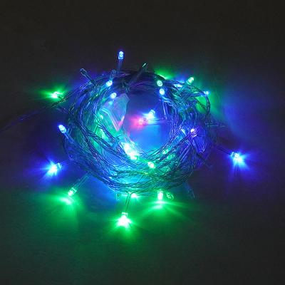 China Modern Outdoor Waterproof String Led Warm White RGB Lights 8