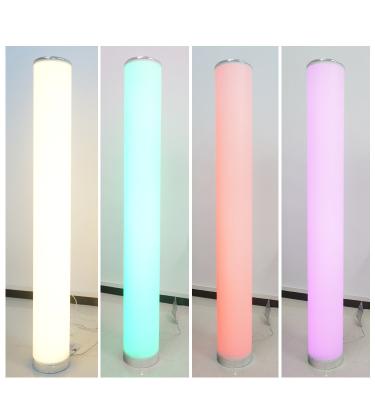 China Modern Chinese Supplier Wholesale Romantic Colorful Floor Lamps RGB+CCT for Living Room Home Hotel Decoration for sale