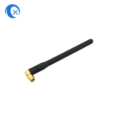 China Antenna WiFi de banda doble SMA Hombre 2.4GHz 5.8GHz Ganancia alta 5dBi WiFi Aérea para cámara IP de seguridad de video inalámbrico en venta