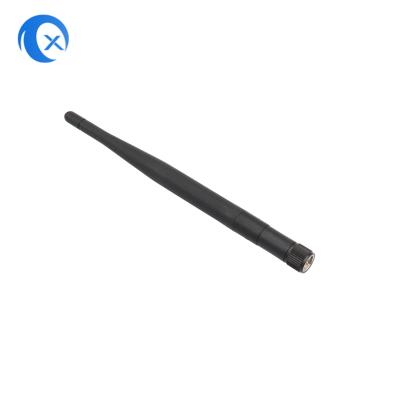 China 2.4G 5.8g Alta ganancia 5dBi Antenna de banda doble Antenna WiFi externa plegable Antenna de goma con SMA Hombre para routers en venta