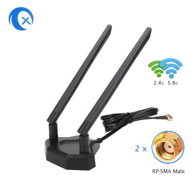 China Antena baja magnética 5dBi de la banda dual 5.8GHz de RoHS 2,4 en venta