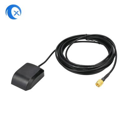 China antena activa externa de GPS del montaje magnético 26dBi con 5 metros de cable de RG174 en venta