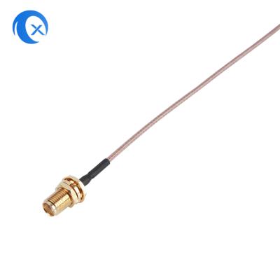 China Hembra coaxial flexible de Jumper With RP SMA de la antena de receptor de RG316 Wifi en venta