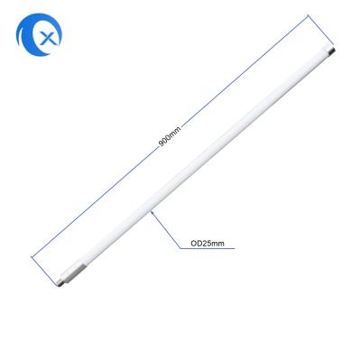 China Antena externa de Omni de la alta ganancia de la antena de receptor de la fibra de vidrio 9dBi Wifi de la dual-banda 2.4G/5.8G en venta