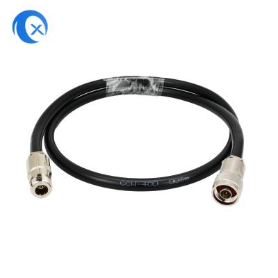 Chine Mâle des ensembles N de câble coaxial de liaison de LMR 400 rf au câble de pullover femelle à vendre