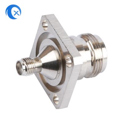 China Cnc-Maschinen-Hardware-Plattenberg-Adapter N Art Buchsen-Teile zu SMA-Buchse zu verkaufen