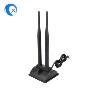 China Aumento portátil Digital activa al aire libre TVAD de la antena 8DBI de la banda dual HD en venta