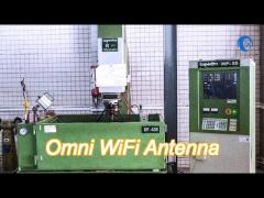 2.4G 5.8G Dual Band Omnidirectional WiFi Antenna With Swivel RP SMA Connector