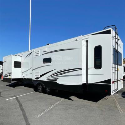 China Australian Standards Big Axle Heavy Duty Twin Camping Caravan Off Road Mobile Home Camper Travel Trailer for sale