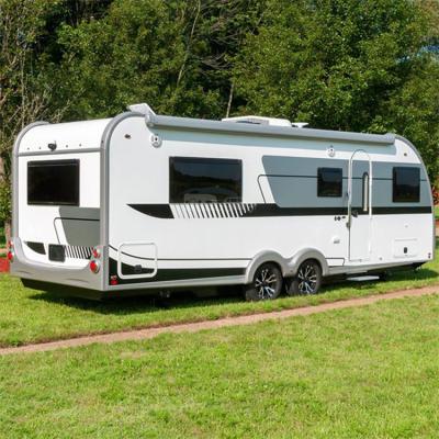 China High Intensity Custom Design Camper Van Mobile House Rv Camping Off Road New Travel Caravan Semi Trailer Motorhome for sale