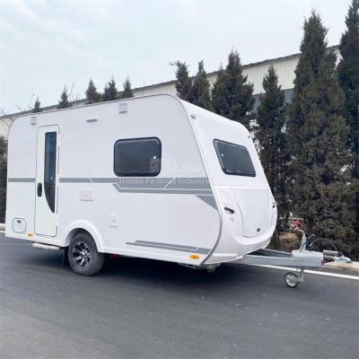 China Price Small RV Caravan Off Road Cheap Mobile Tent High Intensity Travel Camping Tiny Camper Trailer for sale