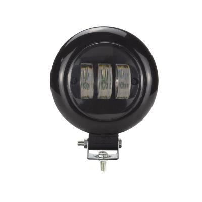 China Round PC+Aluminum 30W Square Fog Light Off Road SUV Car Truck Auto Tractor Led Work Light for sale