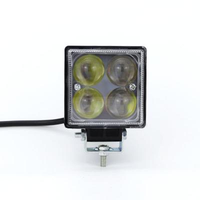 China Super Bright PC+Aluminum 12 Volt 12w Spot Flood Square 4.5