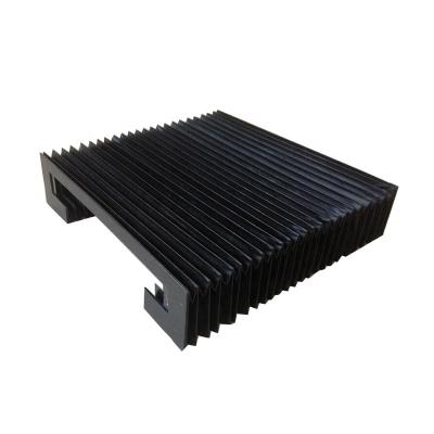 China Factory direct high quality flame retardant flat cover accordion bellows organ bellows cover for laser cutting machine for sale