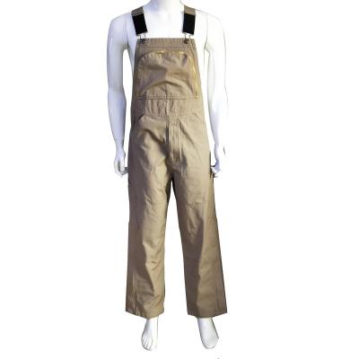 China Anti-Wrinkle High Quality Cotton Men's 100% Straight Leg Overalls Jumpsuit for sale